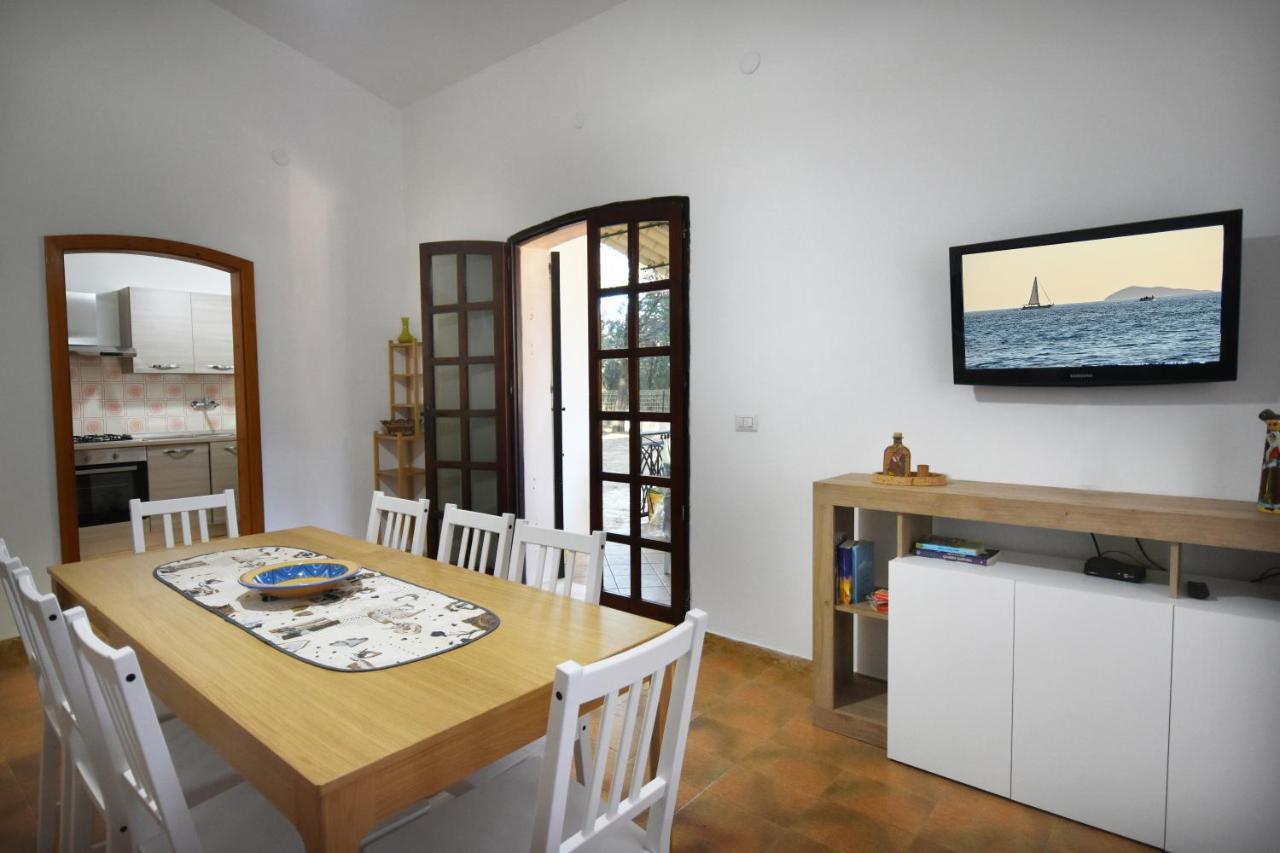 Mario & Nina - Portopino House Porto Pino Extérieur photo